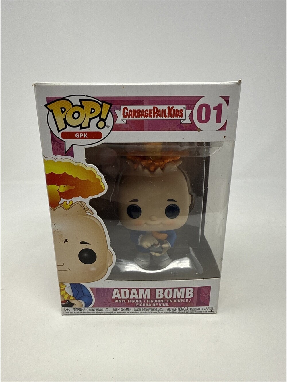 Funko Pop! Vinyl: Garbage Pail Kids - Adam Bomb #1 Damaged Box